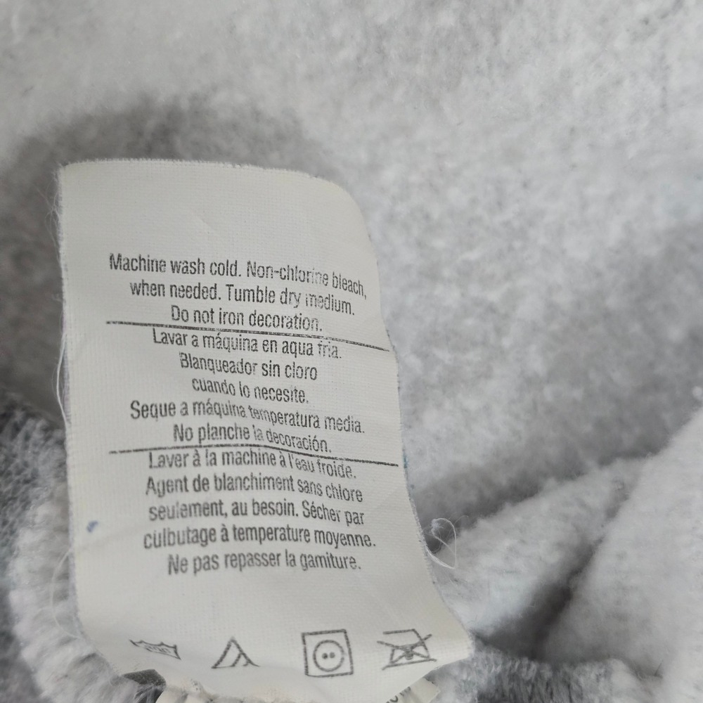Walt Disney World Hanes Tinker Bell‎ Tink Gray Full Zip Hoodie Sweatshirt Small - Picture 8 of 9